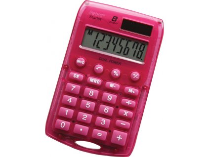 Kalkulačka Rebell Starlet 8 - růžová