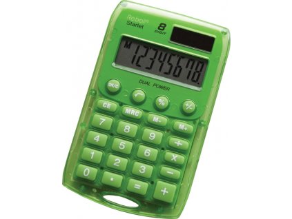 Kalkulačka Rebell Starlet 8 - zelená