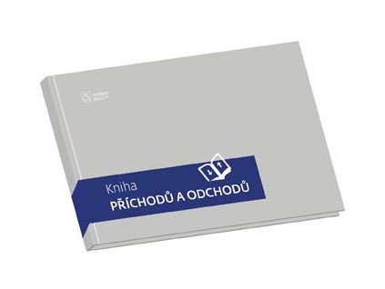 Kniha příchodů a odchoců - pevné desky - A4 / 100 listů