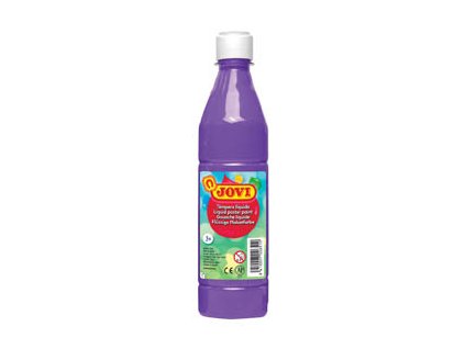 Tekuté temperové barvy JOVI v lahvi - 500 ml / fialová