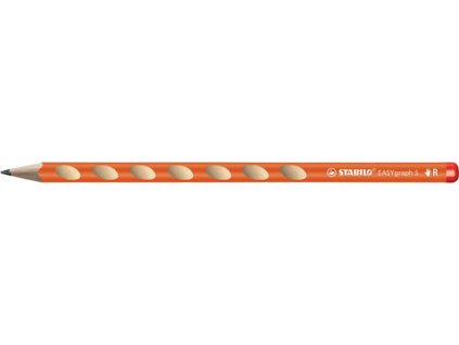 Tužka STABILO® EASYgraph Slim - HB / oranžová / pro praváky