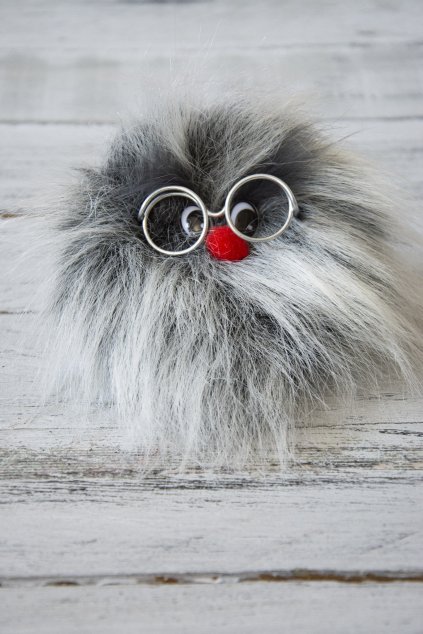 Obličej pro trpaslíka papírové pletení