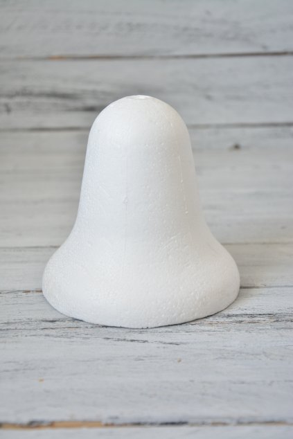 Polystyrenový zvoneček 12 cm, 9 cm