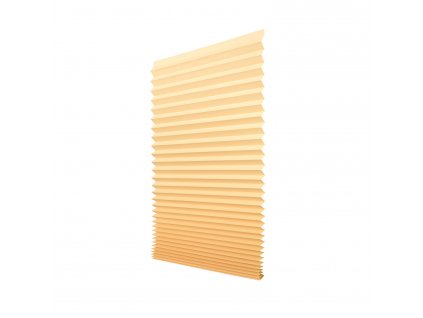 Papírová žaluzie plisé - béžová (přírodní) 100x200cm  univerzální