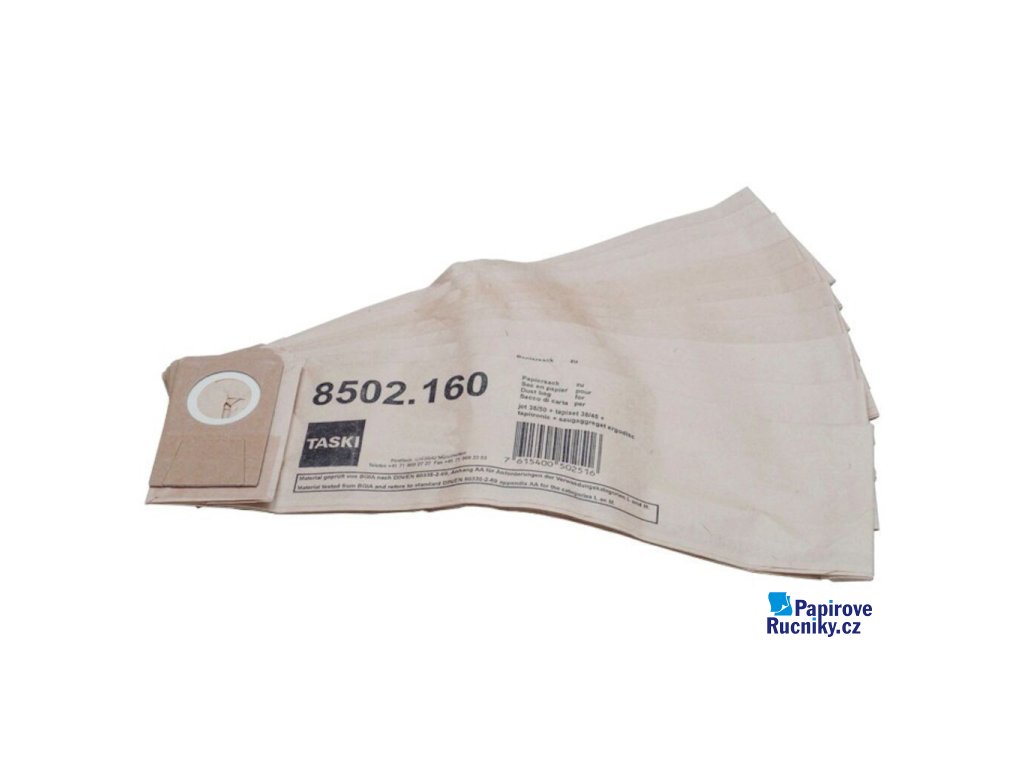 TASKI Double Filter Paper Dust Bags - TASKI Jet 1x 10 pc