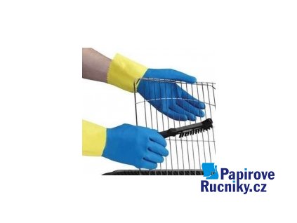Duo Plus 60 – zesílené latexové rukavice vel. 7