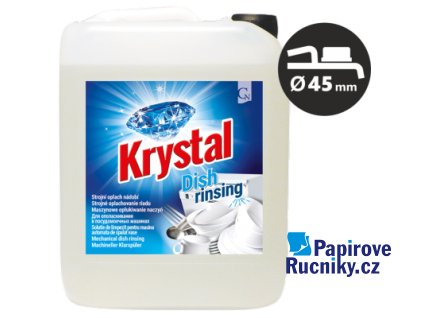Krystal strojní oplach nádobí 5 l