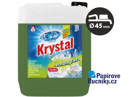 Krystal na nádobí lemongrass 5 l