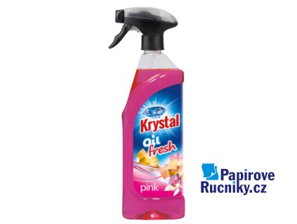 Krystal olejový osvěžovač růžový 750 ml