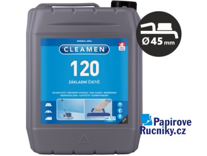 Cleamen 120 základní čistič - strhávač vosku 5 l