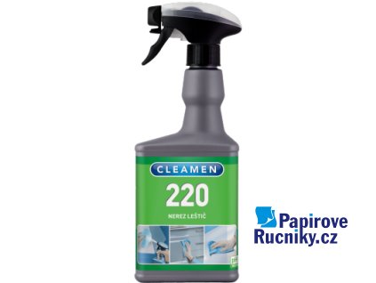 Cleamen 220 nerez leštič 550 ml