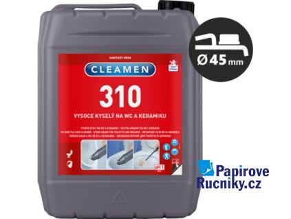 Cleamen 310 gelový čistič WC a keramiky 5 l