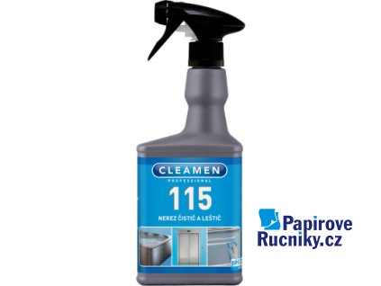 Cleamen 115 nerez čistič a leštič 550 ml