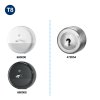 t8 e com 2 compatible dispensers universal