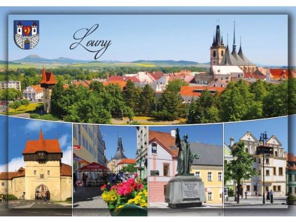 16205 1 pohlednice louny