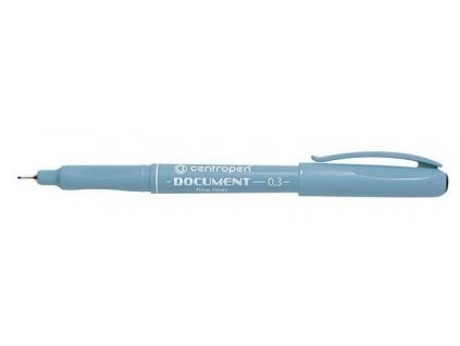 14576 1 popisovac centropen cerny liner 0 3 mm