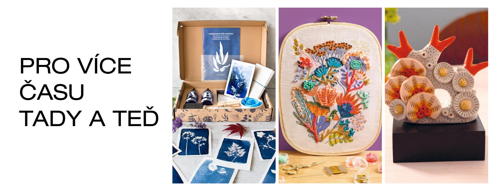 Čas tady a teď: objevte radost z tvoření