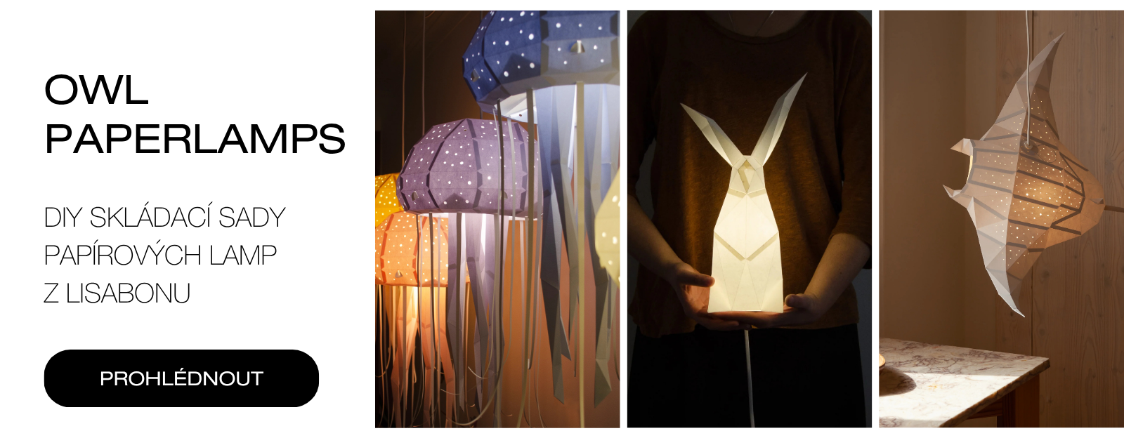 Owl paperlamps - desktop
