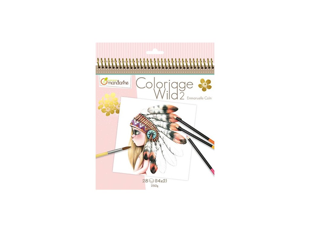 Omalovánky AVM Coloriage Wild typ 2