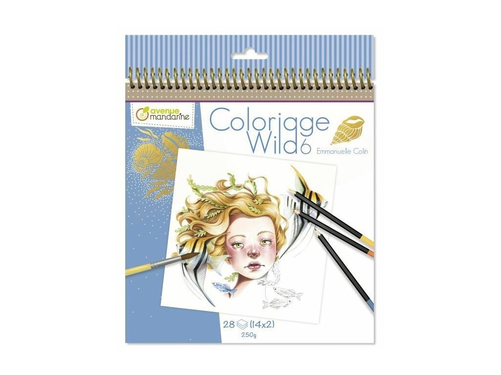 AVM omalovánky Coloriage Wild, typ 6
