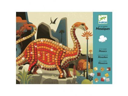 Výtvarná sada mozaika Dinosauři - Djeco