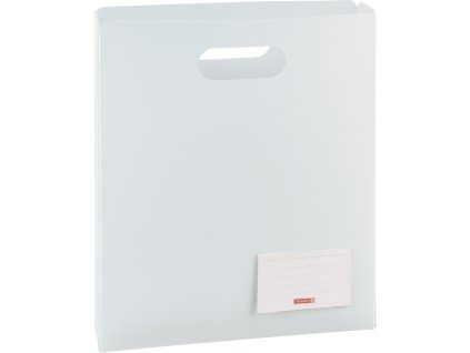 Box na sešity s uchem PP A4, bílý