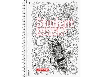 Collegeblock A4 ZENart Včela, tečkovaný