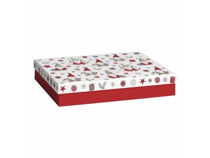 Dárková krabička 24x33x6cm A4+, skřítci
