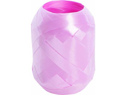 Dárková stuha 10mm x 30m, světle růžová