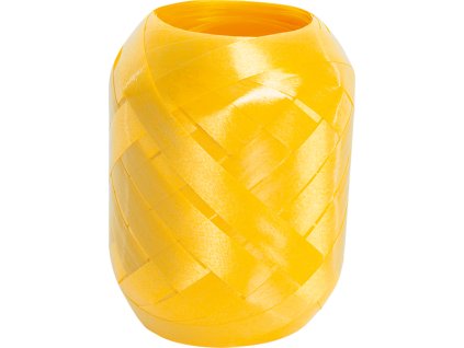 Dárková stuha 10mm x 30m, žlutá