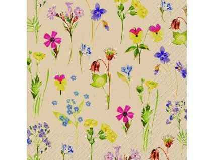 Ubrousky 33x33cm, 20ks, Louka