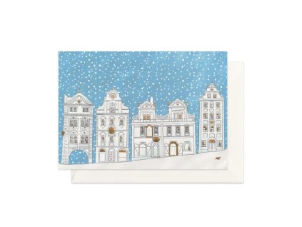 Přání Dům U Dvou slunců - Bohemia paper