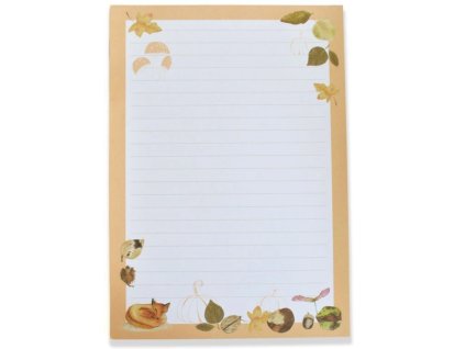 Blok A5 'Podzim s liškou' - Mankai Paper