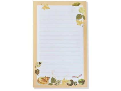 To-Do blok 'Podzim s liškou' - Mankai Paper