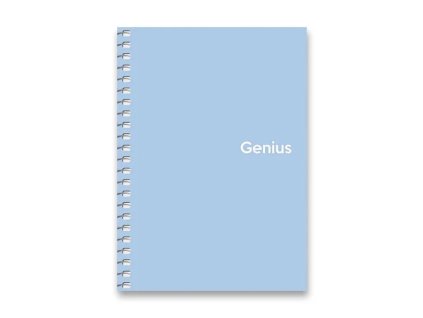 Kroužkový blok A5, čtver. 'Genius' - Shkolyaryk