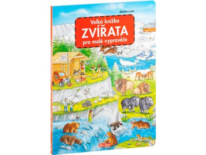 velka knizka zvirata pro male vypravece 9788076771840