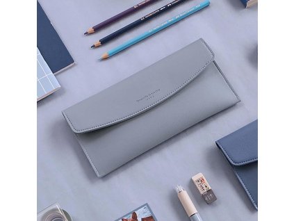 Ploché pouzdro, světle modré - Muy