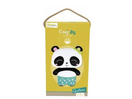 Kreativní sada AVM Dětské šití panda Gustave