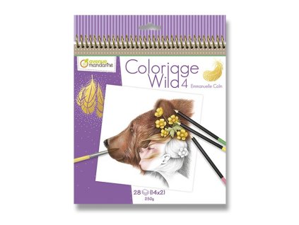 Omalovánky AVM Coloriage Wild typ 4