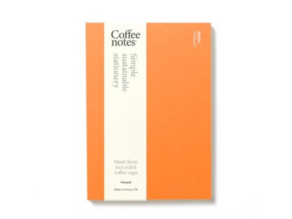 Re-plánovač A5 by Coffeenotes, nedatovaný, Orange