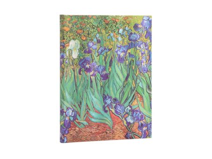 Zápisník Paperblanks Van Gogh’s Irises, Van Gogh’s Irises, Ultra, čistý