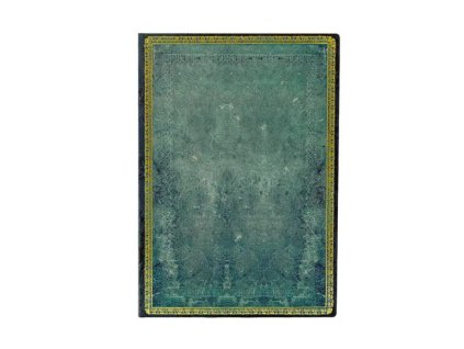 Zápisník Paperblanks Old Leather Collection, Pacific Blue, Midi, tečkovaný