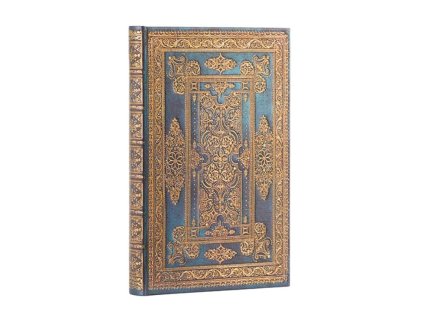 Zápisník Paperblanks Luxe Design, Blue Luxe, Mini, linkovaný