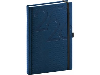 NOTIQUE Denní diář Ajax 2026, modrý, 15 x 21 cm