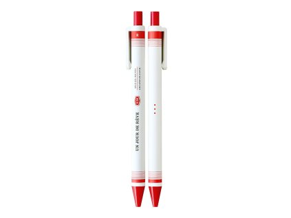 Gelové pero ICONIC, 0.38mm, červené - ICONIC