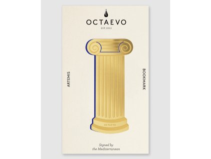 Mosazná záložka Octaevo - Artemis