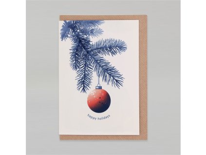 Vánoční přání Botanopia - Happy Holidays Ornament