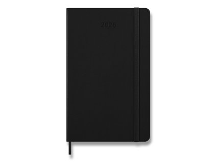 Diář MOLESKINE 2026 týdenní tvrdý černý L