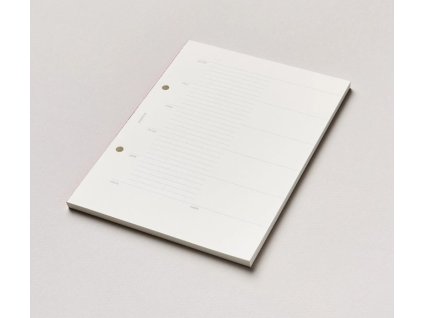 Týdenní plánovač A5 CZ - Papelote