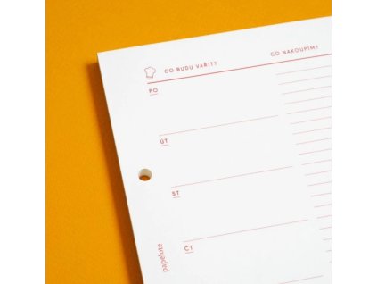 Plánovač jídel - Papelote